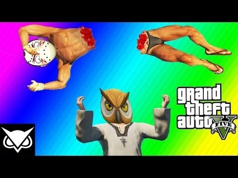 VanossGming GTA 5 Online Murder Maze First Person Edition! GTA 5 Next Gen Funny Moments