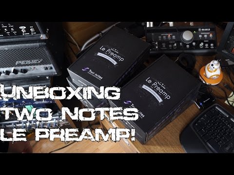 Unboxing Two Notes Le Preamp