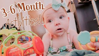 3-6 Month Old Baby Activities | HOW TO ENTERTAIN A BABY