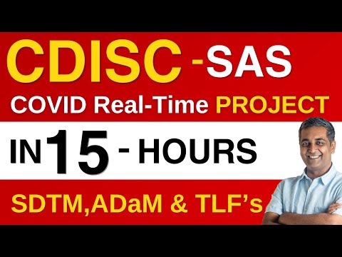 Clinical SAS Real-Time Projects - CDISC Tutorial
