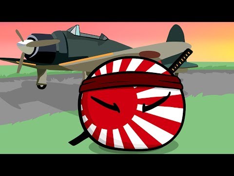 Kamikaze - 鄉村球動畫（Kamikaze - Countryball animation）