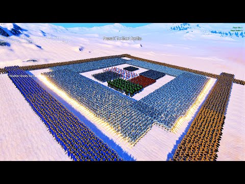 MARVEL DC SUPERHEROES Vs Golden Knights and Soul Tyrants - Ultimate Epic Battle Simulator UEBS