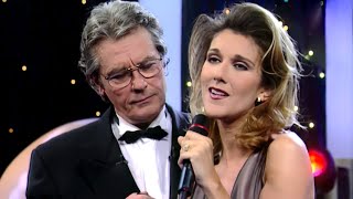 Céline Dion, Alain Delon - Paroles, paroles (Reprise de Dalida) (Faites la fête, Décembre 1996)