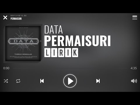 Data - Permaisuri [Lirik]
