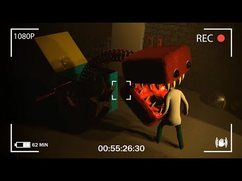 GECE 3'te BOXY BOO GÜVENLİK KAMERALARINA YAKALANDI !! (Project Playtime)