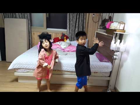 업텐션 따라하는 꼬마들