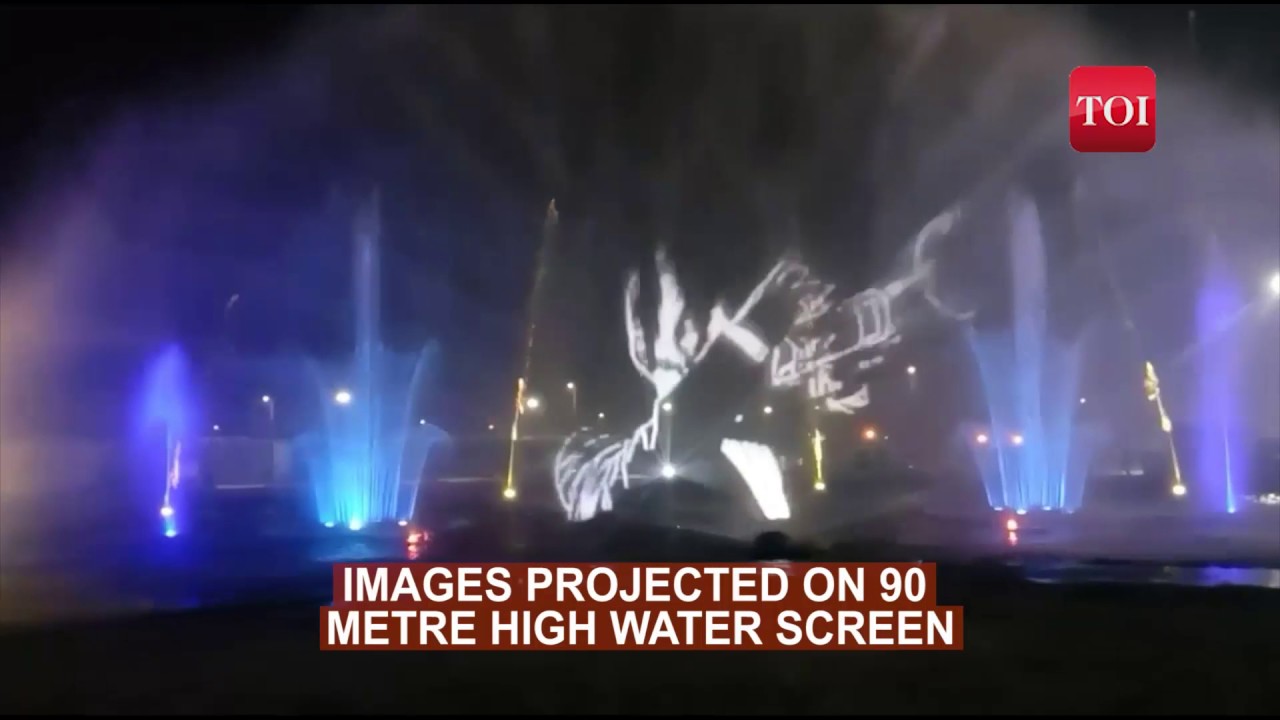 Laser water show at Gomti riverfront mesmerises Lucknow residents