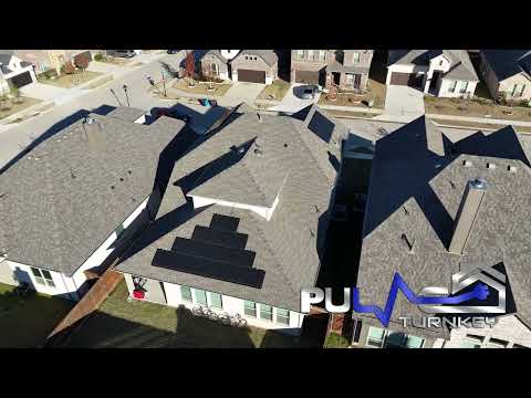 Residential Installation - Drone Footage