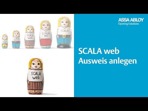 SCALA web - Anlegen eines Ausweises