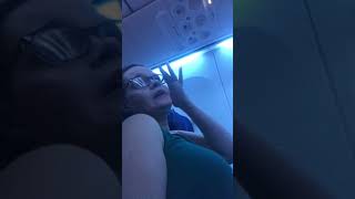 Flying with Agoraphobia Panic Disorder Part one  (Take off)