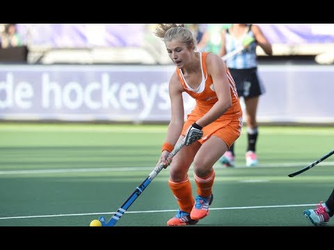 Xan de Waard Netherlands Field Hockey Reverse Stick Goal