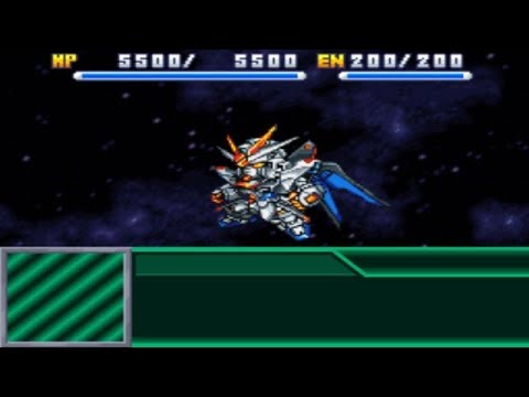 Super Robot Wars K - Strike Freedom Gundam Attacks