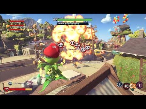 Plants vs. Zombies: battle for neighborville garden OPS as Peashooter