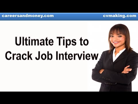 Ultimate Tips to Crack Job Interview Video