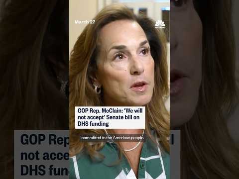 GOP Rep. McClain: 'We will not accept' Senate bill on DHS funding