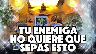 URGENTE TU ENEMIGA NO QUIERE QUE SEPAS ESTE SECRETO‼️✨ #tarot