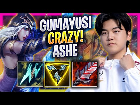 GUMAYUSI CRAZY GAME WITH ASHE! - T1 Gumayusi Plays Ashe ADC vs Ezreal! | Bootcamp 2024