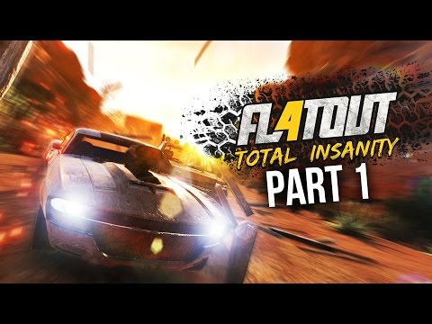 FLATOUT 4 TOTAL INSANITY Gameplay Walkthrough Part 1 - CAREER (Full Game)