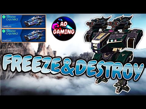 Unstoppable CRYO NEMESIS - FREEZE AND DESTROY - War Robots MK2 Gameplay WR
