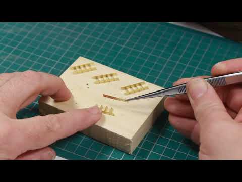 DECK-57- How to make the stairs. HMS BEAGLE