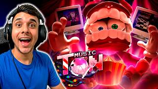 ELE FEZ A MELHOR MÚSICA DO DIGITAL CIRCUS ! REACT Papyrus Da Batata