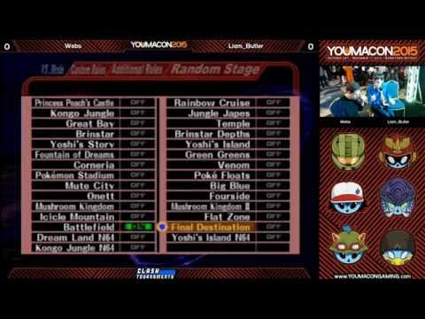Youmacon 2015 Melee - Webs vs Liam_Butler