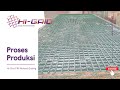 FRP Grating Molded - OLine - Mesh Size: 38x38mm; Panel Size Available: 1000x2000mm 5