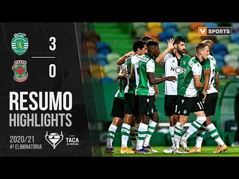 Highlights | Resumo: Sporting 3-0 Paços de Ferreira (Taça de Portugal 20/21)