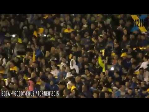 "COMPILADO DE LA HINCHADA / Boca - Godoy Cruz 2015" Barra: La 12 &bull; Club: Boca Juniors