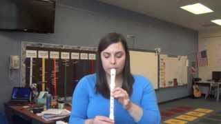 How to Play "Merrily We Roll Along" - Recorder Karate Orange Belt