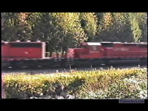 Classic Railroad Series 604 - Canadian Pacific at Revelstoke, BC September 1989