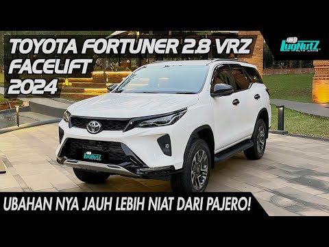 Lebih Murah TANPA GR, Tetap SKAKMAT PAJERO! New Toyota Fortuner VRZ Facelift 2024 Bs Nonton NETFLIX!