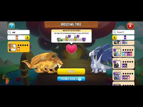 DRAGON CITY( tip to Breed single legend element)