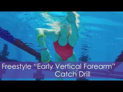 Freestyle "Early Vertical Forearm" EVF Catch Drill