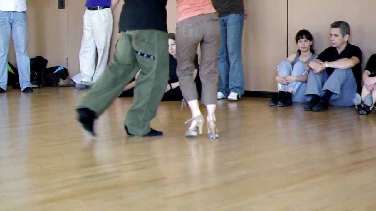 Federico and Carol: Waltz - footwork (fragment)