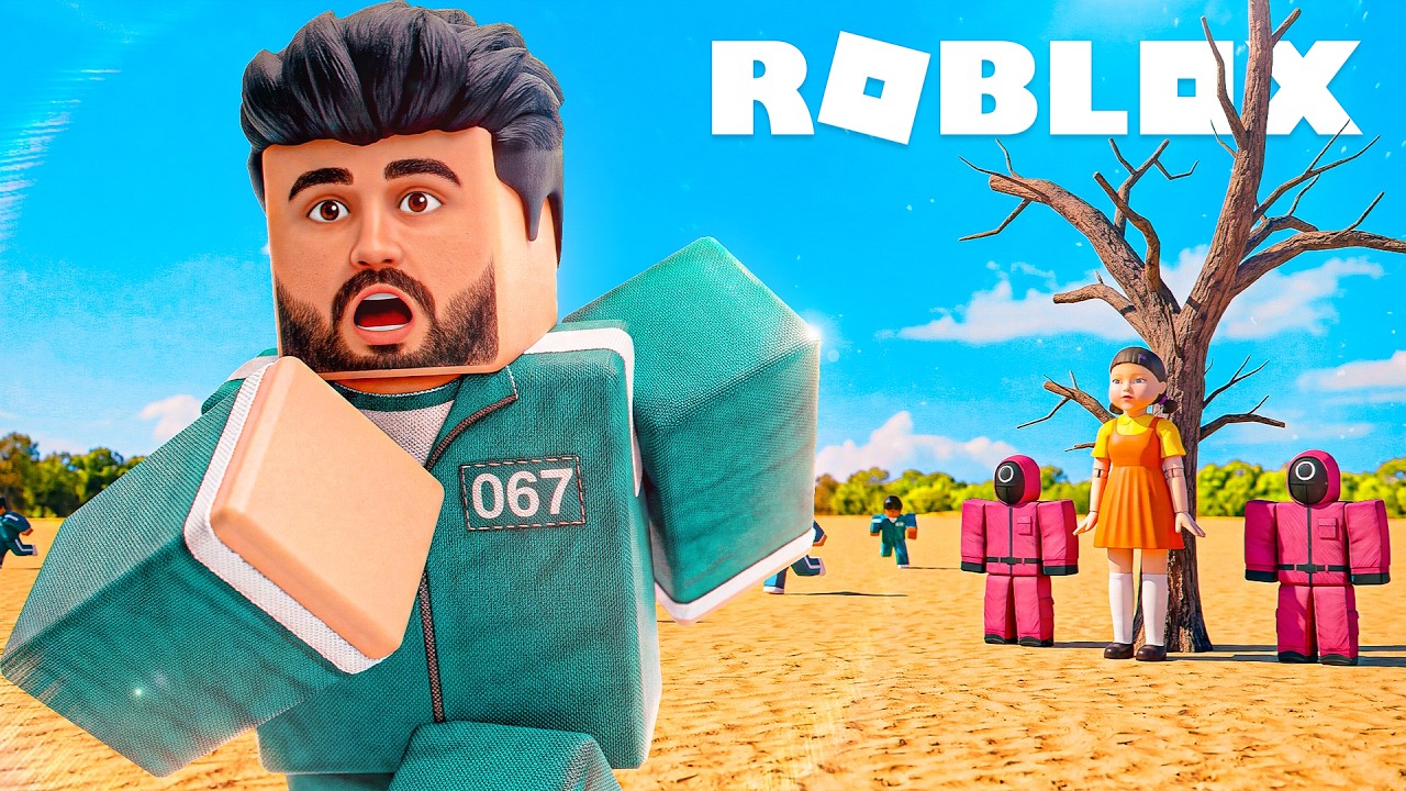 ASPAS JOGOU O ROUND 6 NO ROBLOX !!! (Squid Game)