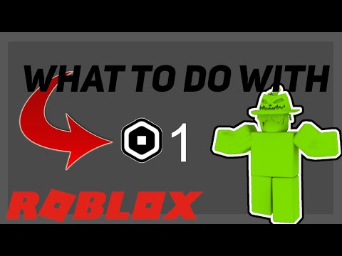 {2019} HOW TO SPEND 1 R O B U X LIKE A PRO | ROBLOX