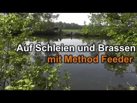 Bream and tench fishing with method feeder
