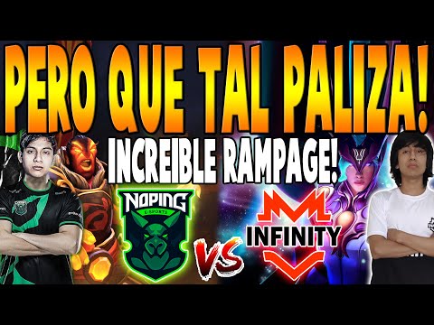 NO PING vs INFINITY [BO2] - Increíble RAMPAGE! "Pakazs vs Berna" - BTS PRO SERIES 8 DOTA 2