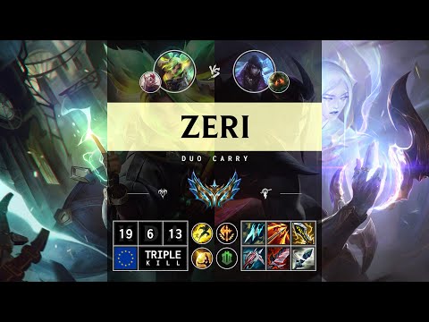 Zeri ADC vs Aphelios - EUW Challenger Patch 14.12