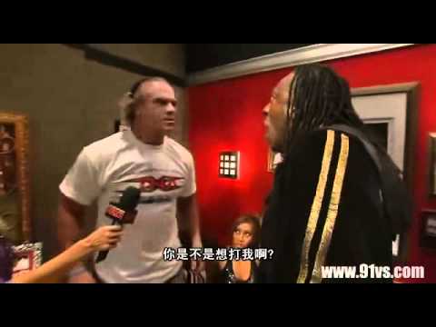 Tna main event mafia  and  kip jame backstage