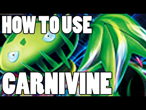 Pokémon How To Use: Carnivine! Carnivine Moveset - Pokemon Omega Ruby and Alpha Sapphire / X&Y Guide