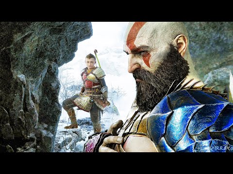 Atreus Leaves Norse Realm & Kratos Crying Ending Scene (God of War Ragnarok) 4K ULTRA HD
