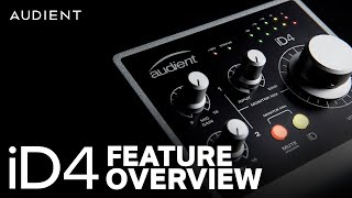 Audient iD4 Feature Overview - 2in / 2out Audio Interface