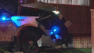 Child dead after suspected drunk driver crashed into HCSO patrol car, sheriff's office says