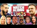 France v Switzerland | Euro 2020 Watch Along LIVE Ft Parisian Londoner Pippa , Abbi, Helen & Kelechi