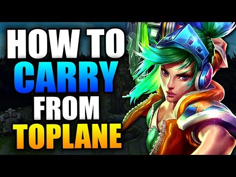 How to Carry from Toplane! (Very informative) - Riven TOP Guide Season 10