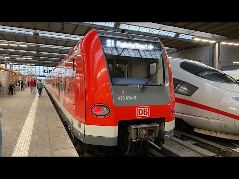 S-Bahn München S1 Mitfahrt von München Hbf nach M-Moosach