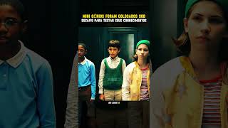 Mini gênios foram colocados sob desafio para testar seus conhecimentos #shorts #filmes