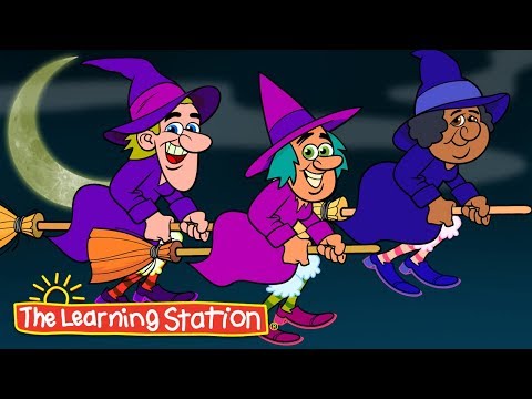 Halloween Songs for Kids - Three Little Witches - Halloween Songs for Kids by The Learning Station
